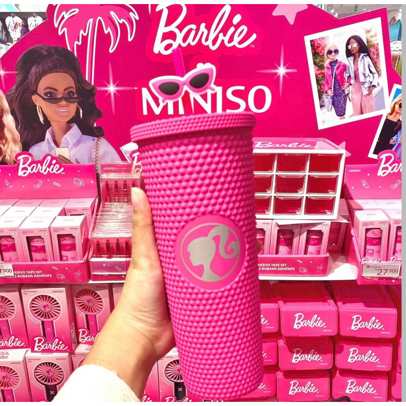 Miniso x barbie tumbler