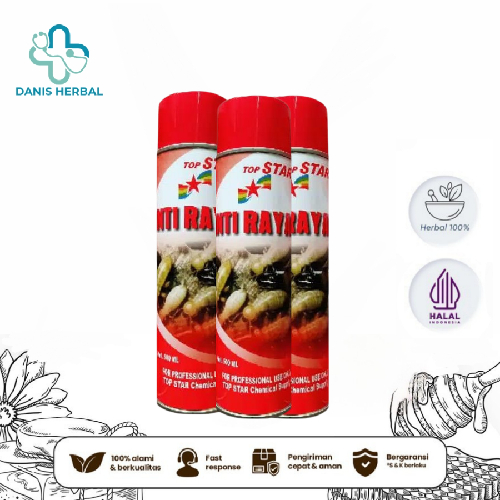OBAT ANTI RAYAP KAYU DINDING SEMPROT ANTI RAYAP TOP STAR RATAP DINDING TEMBOK