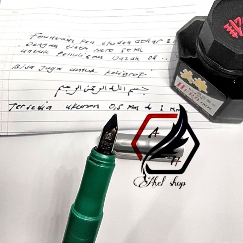 

pulpen penulisan indah kalam kaligrafi pena tinta isi Nib 0,5 Mm satu set