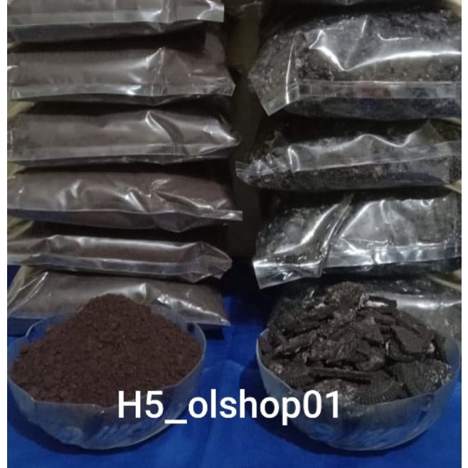 

KODE 7EPLP Bubuk Crumb Cookies 1Kg Tambahan Topping