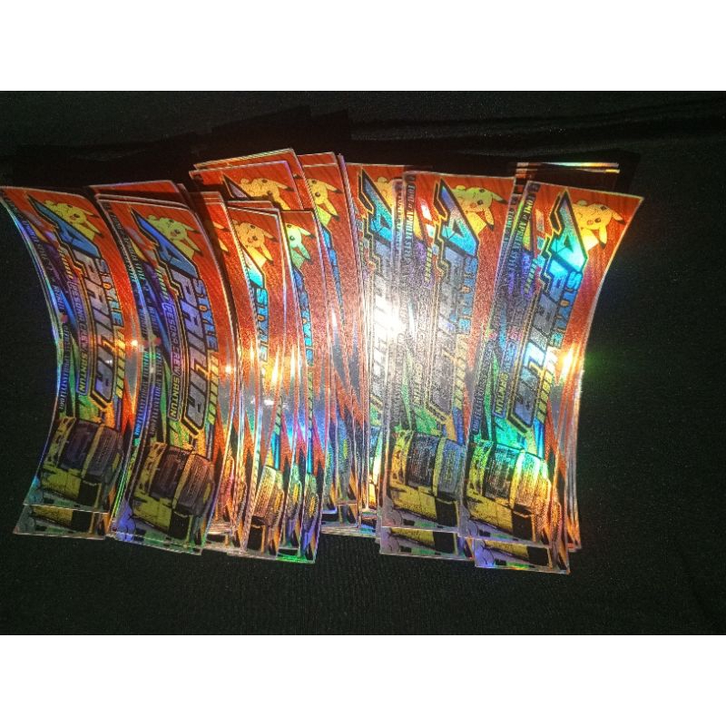 

stiker bus aprilia style hologram