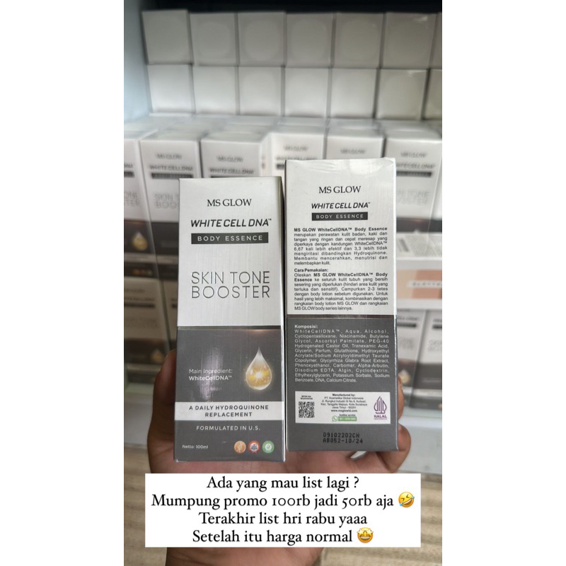 SKIN TONE BOOSTER MS GLOW