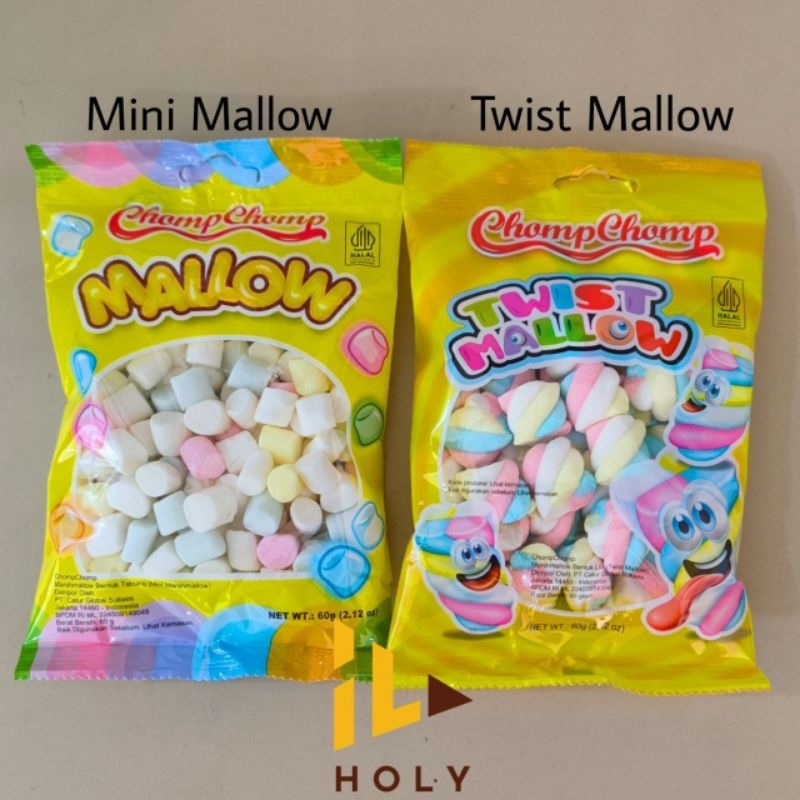 

Chomp Chomp Marshmallow ( 60gr) Twist Mallow & Mini Mallow