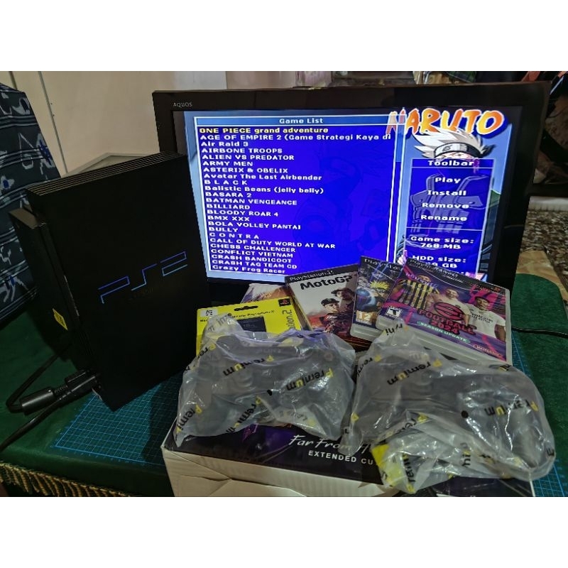 RARE Ps2 full game dan bisa optik / pake kaset (paket komplet)