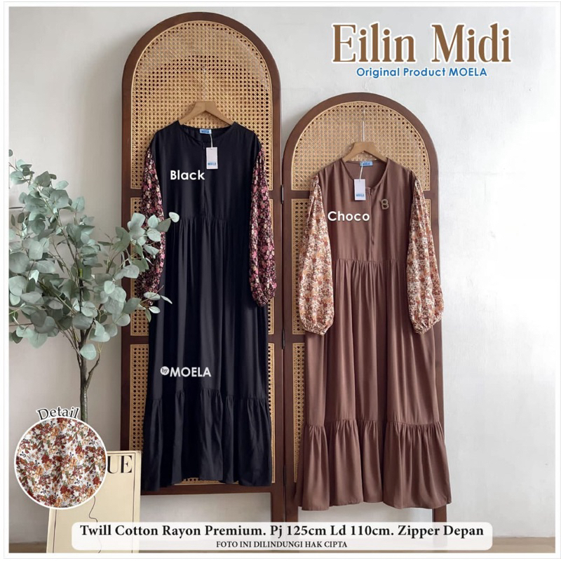 MIDI DRESS MOELA eilin midi