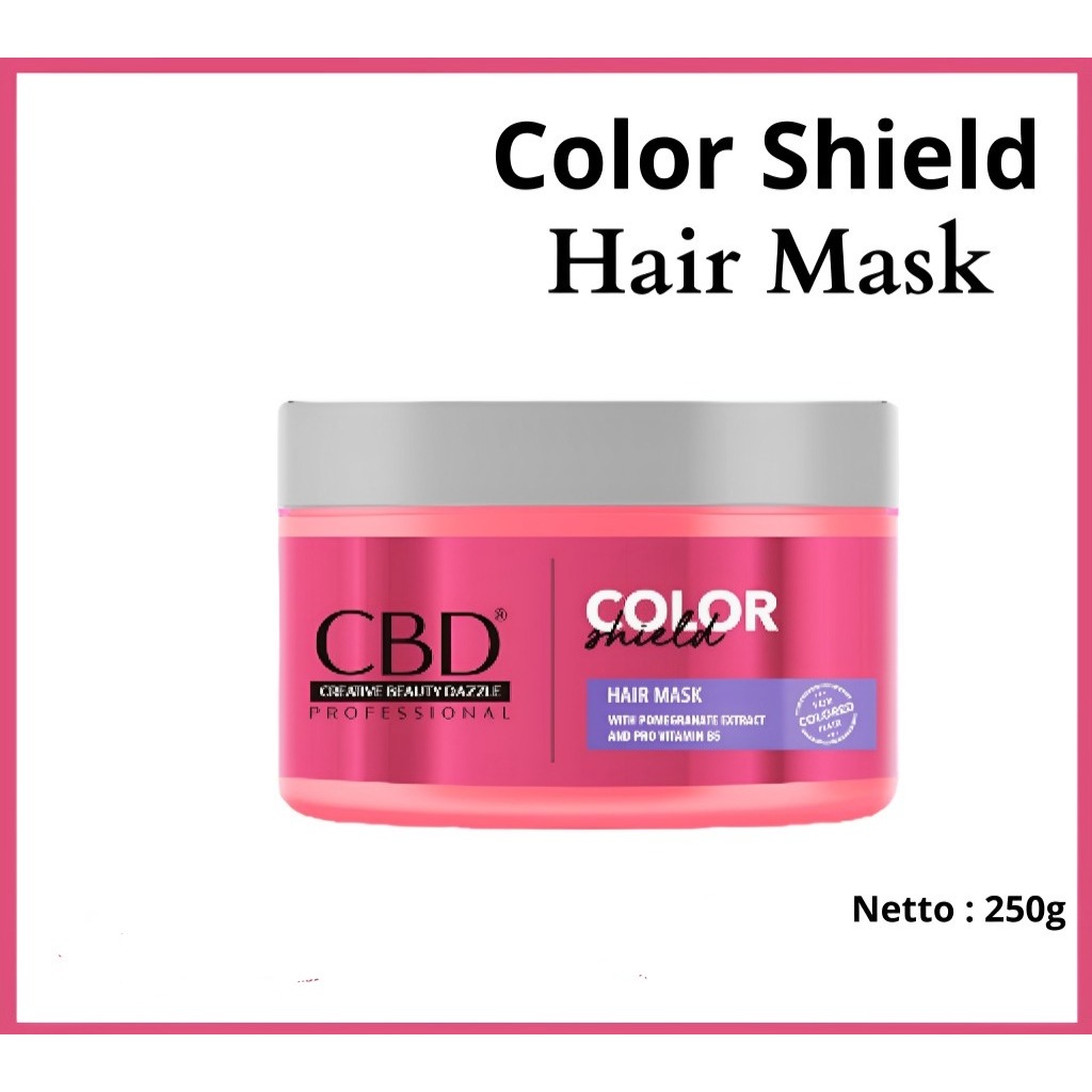 CBD COLOR SHIELD HAIR MASK 250GR/CBD HAIR MASK 250GR/CBD SHIELD HAIR MASK
