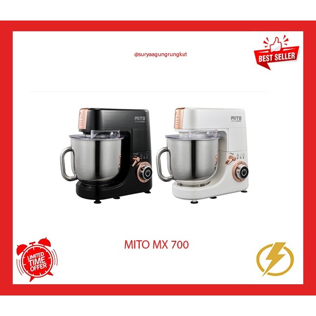 STAND MIXER MITO 7 LITER 300 WATT - MX 700