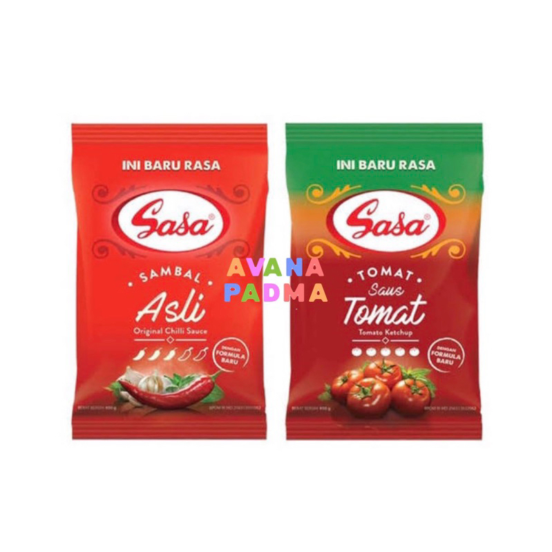 

Sasa Saus Sachet (24 Sachet) (192g) (3 Varian)