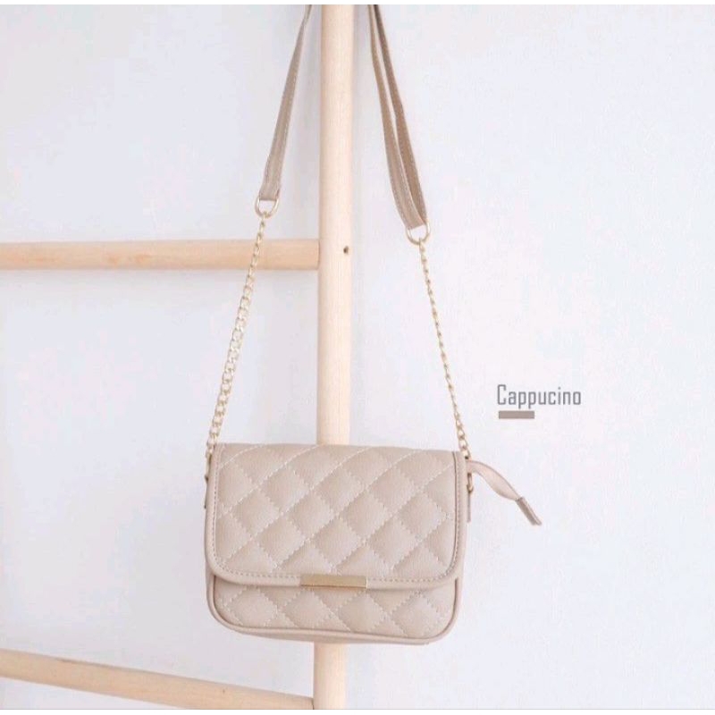 [PRELOVED] Ivana slingbag (Cappucino) BY TWEELY