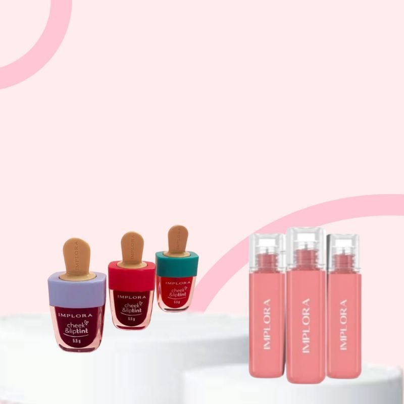 (COD) IMPLORA CHEEK & LIP TINT | JELLY TINT IMPLORA | LIP TINT GLOSSY
