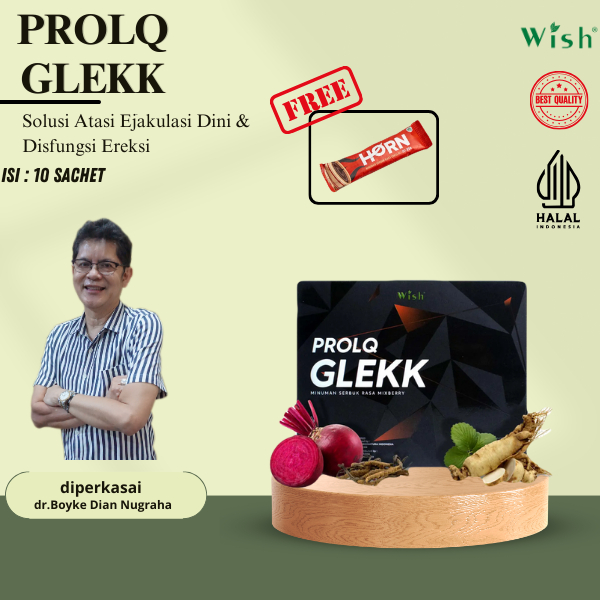 Wish Prolq Glekk free Cokelat 1pcs dr.boyke