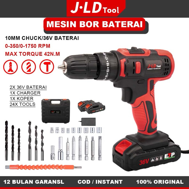 JLD mesin bor impact