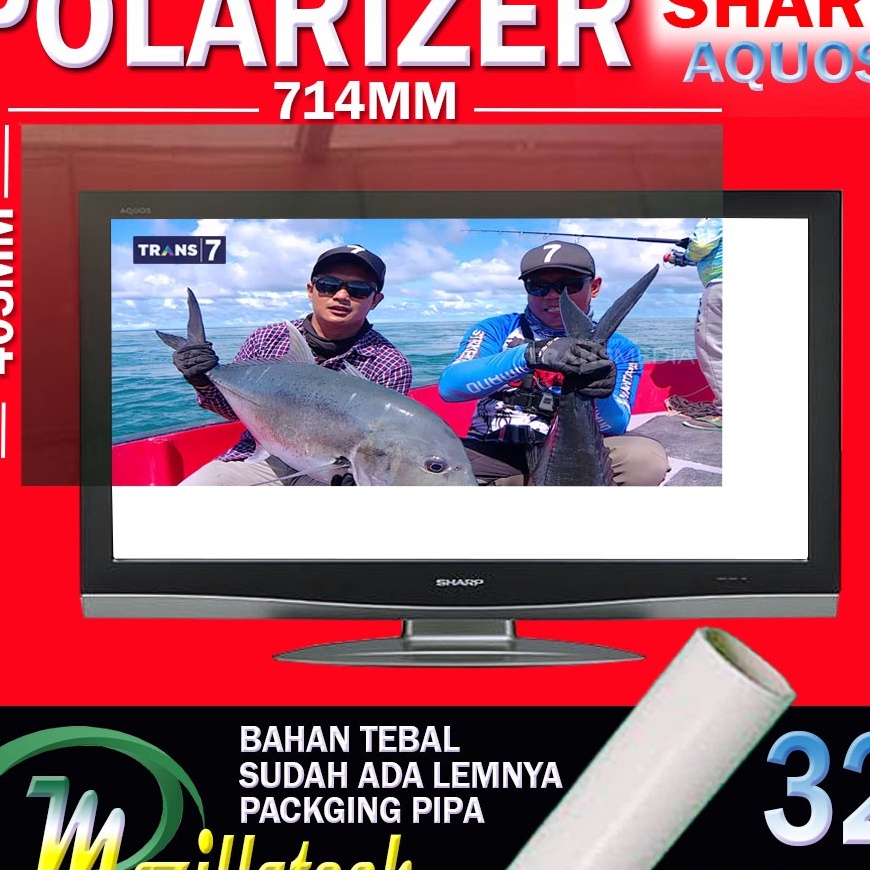 Diskon Menggoda POLARIZER SHARP AQUOS 32 POLARIS POLARIZER TV LCD SHARP 32 INCH IN