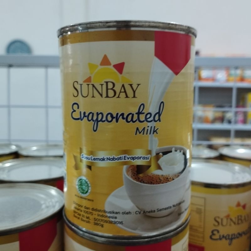 

Susu Sunbay 380g Sun Bay Evaporated Evaporasi Milk