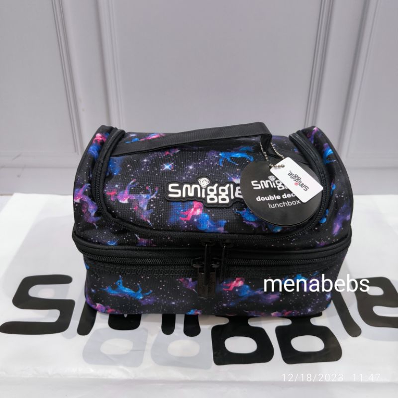 Smiggle Lunchbox Double Decker Bright Side/Hop/wonder original