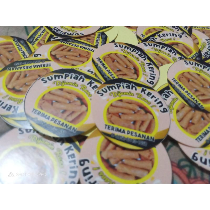 

Stiker Nama Paket 5