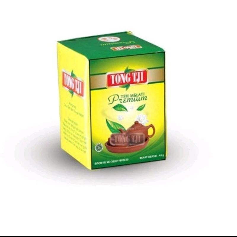 

Teh Hijau Tong Tji Premium Wangi Melati Kemasan 40 Gram