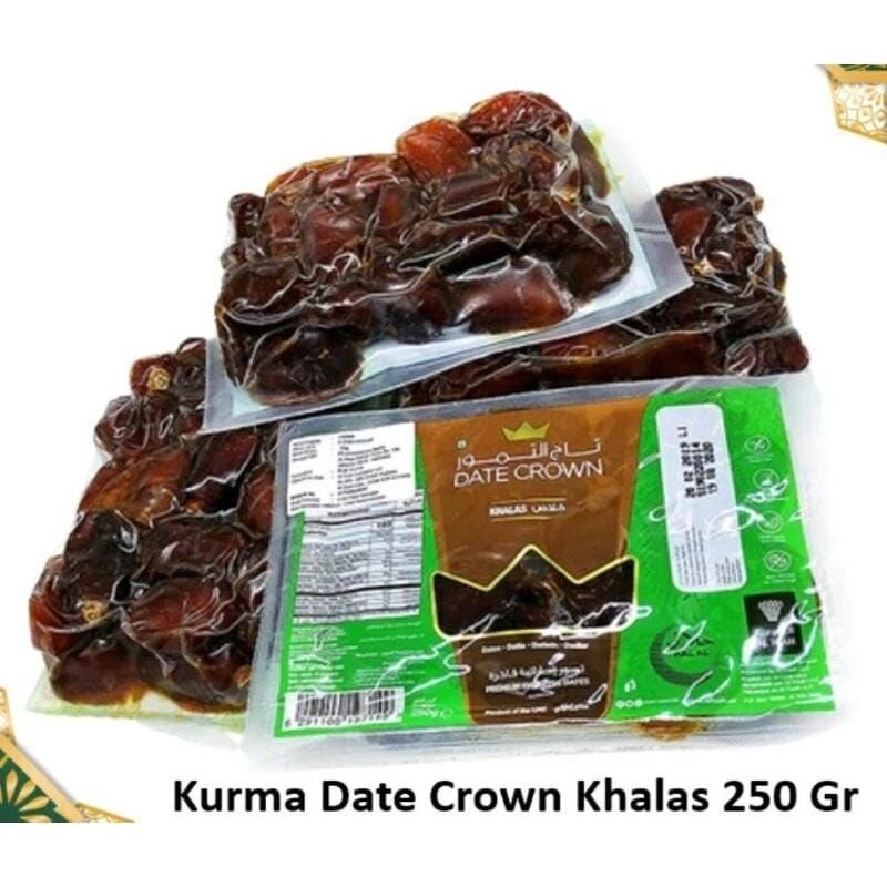 

Kurma Date Crown Khalas 250gr ● Khalas Termo ● Oleh-Oleh Haji & Umroh