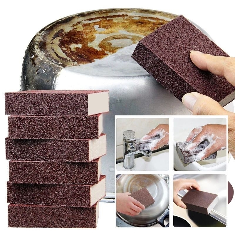 SPONS AJAIB SPONS SIKAT PANCI KARATAN SPONS PEMBERSIH PANCI SPON PEMBERSIH KERAK NODA WAJAN/PANCI