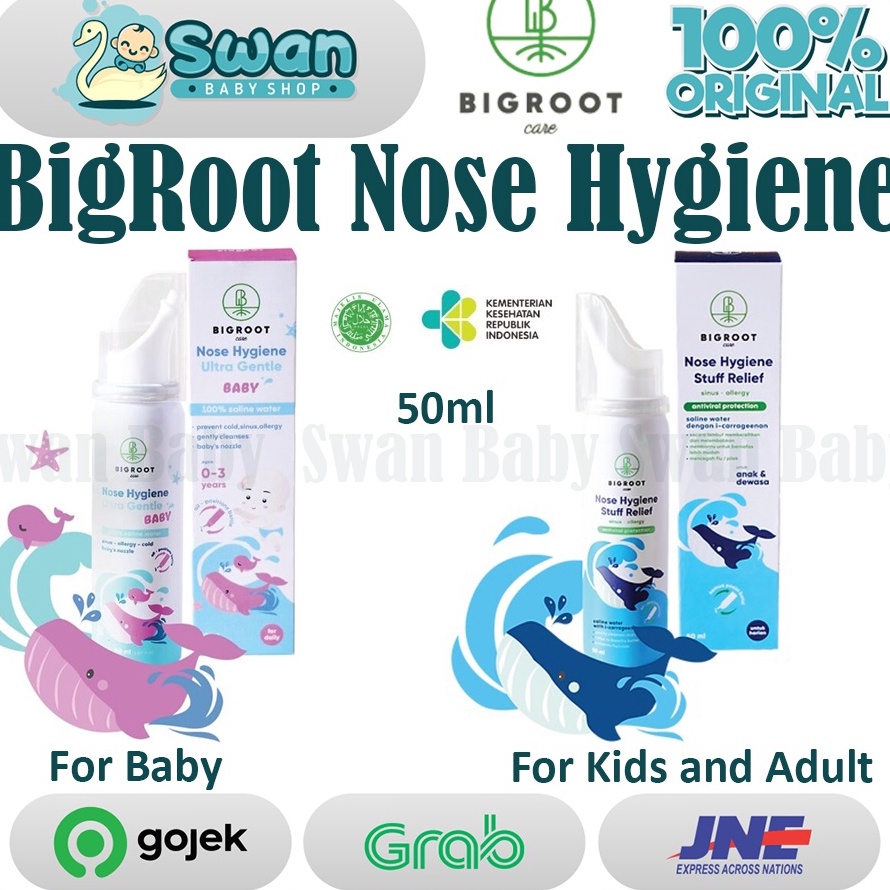 COD Bigroot Nose Hygiene Stuff Relief  Nose Hygiene Ultra Gentle Baby