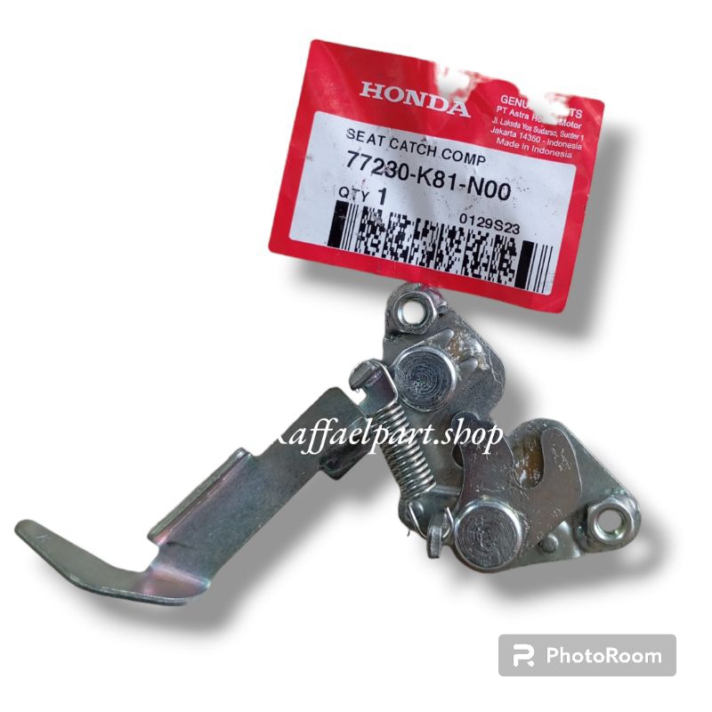 seat catch comp lawan kunci jok sadel honda beat esp beat sporty ORI AHM 77230K81N00