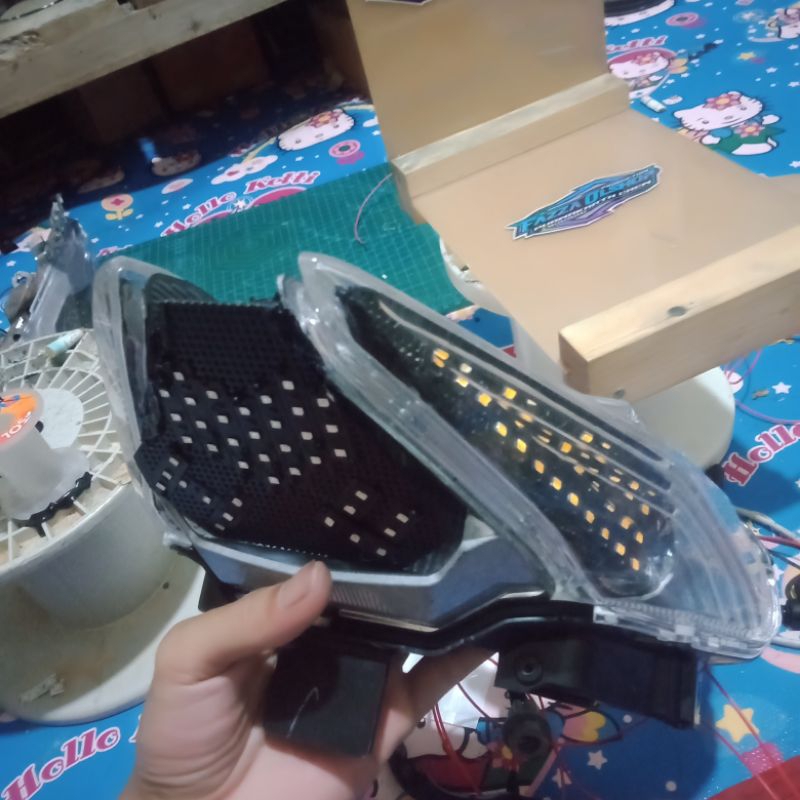 Lampu running sein doraka untuk beat New deluxe street 2020-2024 sudah PNP Lampu sein beat deluxe st