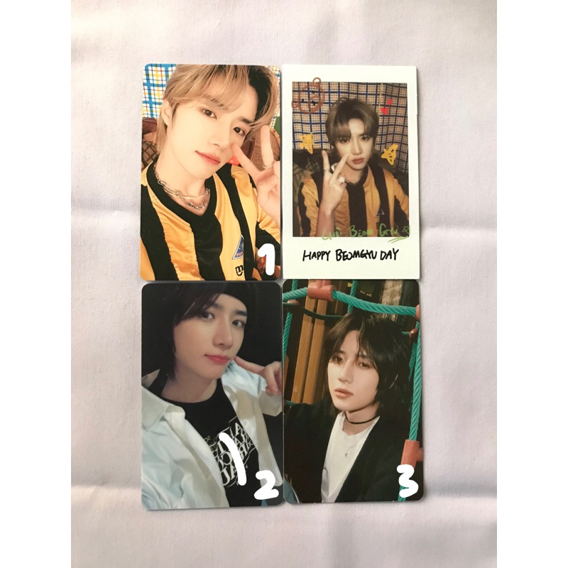 Photocard beomgyu ld m2u freeze md weverse