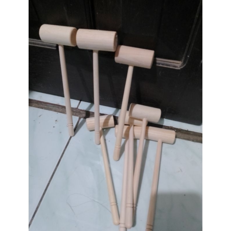 palu kayu / palu ecoprint / palu pinata / palu kue