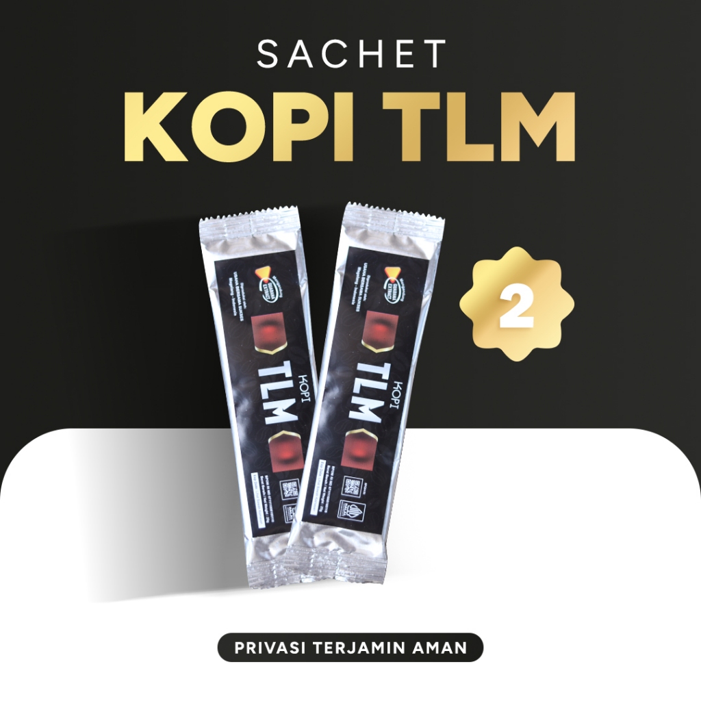 

2 Sachets TLM Kopi Kuat Pria Tahan Lama Di Ranjang
