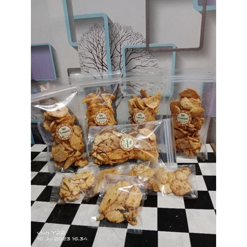 

basreng pedas daun jeruk