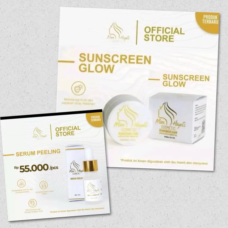 paket bundling 10 serum dan sunscreen mh kosmetik original / 5serum dan 5 sunscreen mh kosmetik / 10
