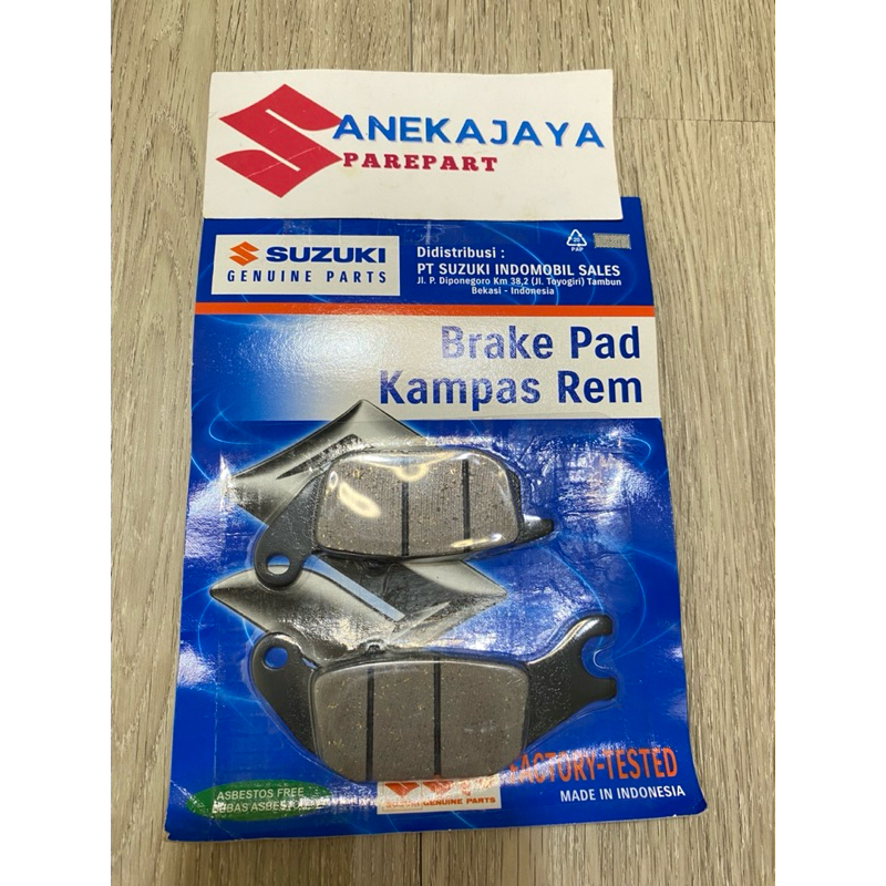 Kampas Rem Belakang Satria Fu Karbu 2005-2015 ASLI ORIGINAL 69100-20840