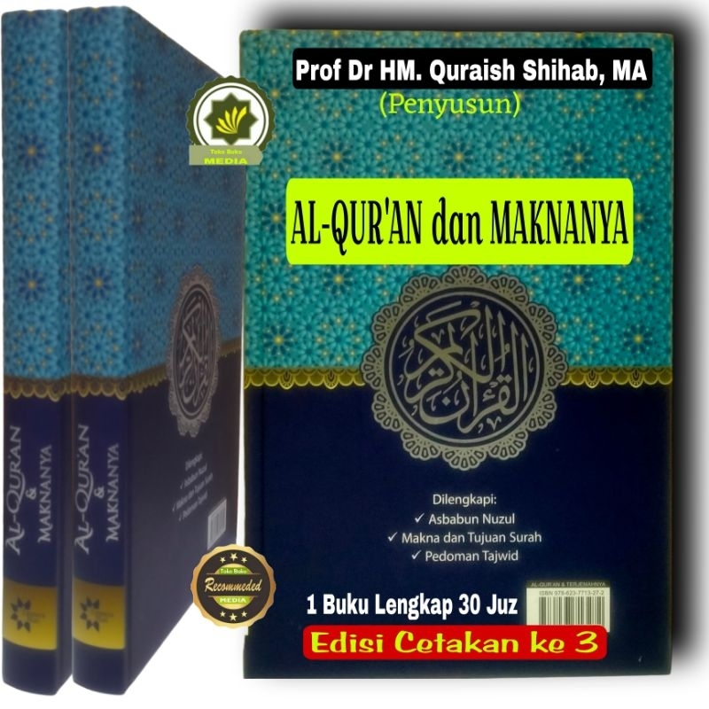 Kitab Suci AL-QUR'AN dan MAKNANYA Terjemah Mushaf AlQur'an Disertai Makna QUR'AN Terjemahan Tafsir d