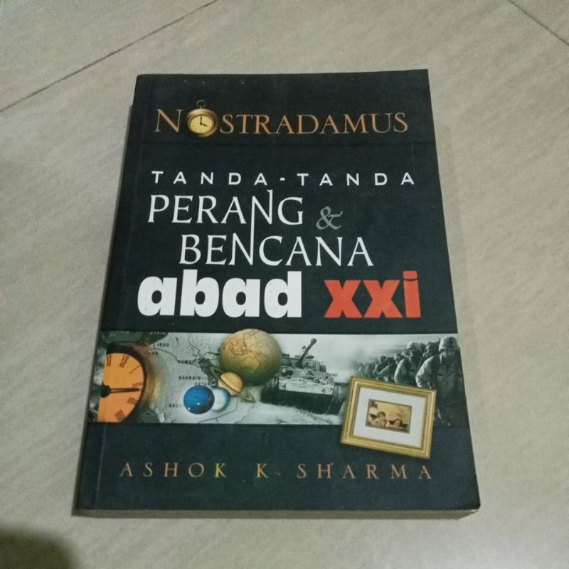 BUKU ORI NOSTRADAMUS TANDA-TANDA PERANG & BENCANA ABAD XXI PENERBIT DELPHI PUBLISHER
