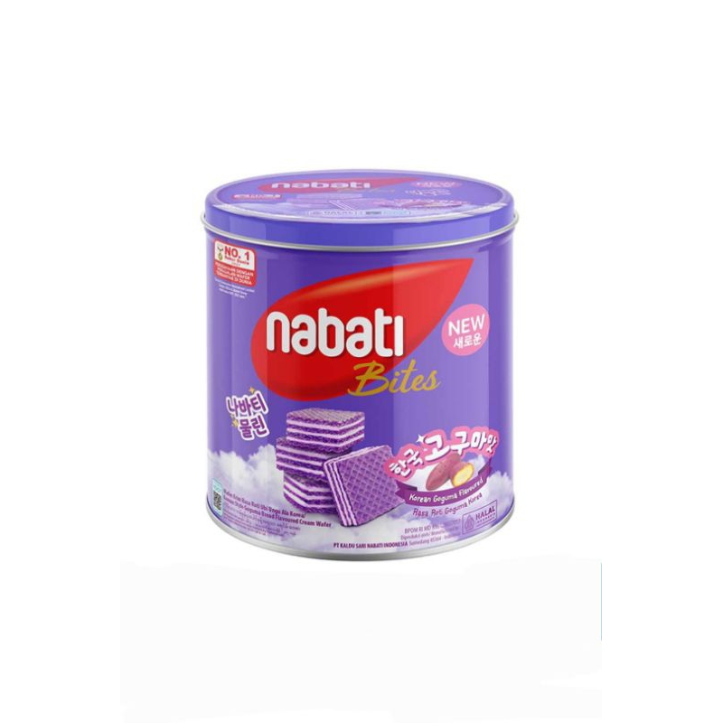 

Nabati Wafer Korean Goguma kaleng 287 g