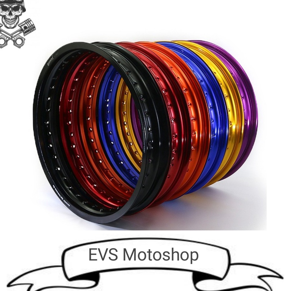 RWs Velg Motor Scarlet Racing Original RING 17 14 16 185 215 Berkualitas