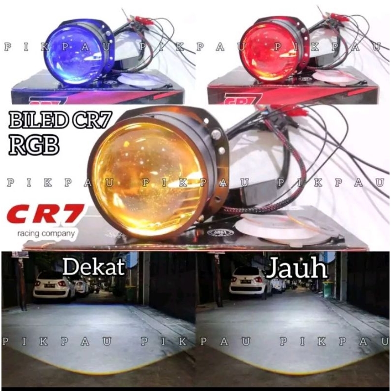 LAMPU BILED IBRIGHT 2,5 INCH DENGAN KABEL RELAY SET