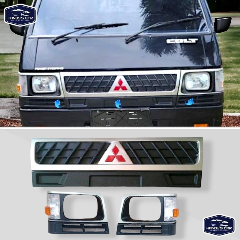Grill Mitsubishi L300 set lengkap