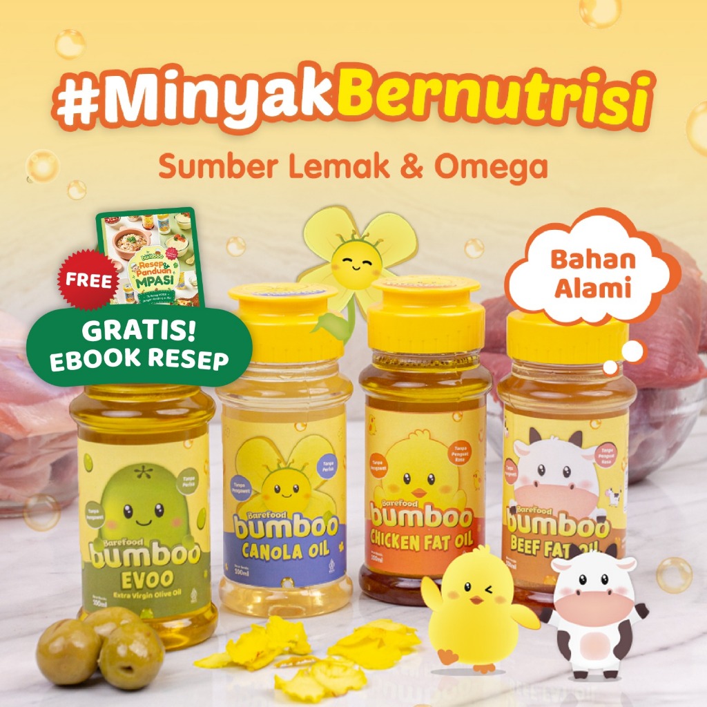 

Barefood Bumboo Fat Oil (Minyak Masak Bernutrisi)
