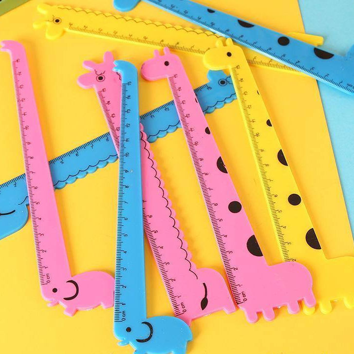 

Penggaris Karakter Plastik/Penggaris Animal / Penggaris / ATK / Aesthetic