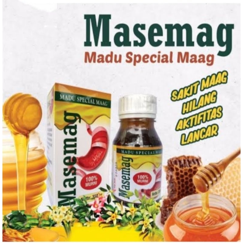 

Herbal masemag madu special maag 350gram murni original