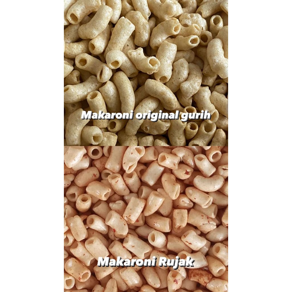 

Makaroni Gurih Original 200 Gram Makaroni Rujak