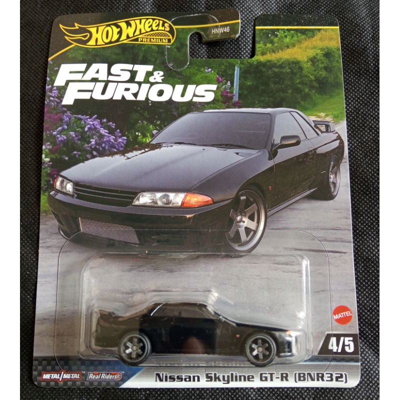 HOT WHEELS FAST FURIOUS NISSAN SKYLINE GT-R (BNR32)