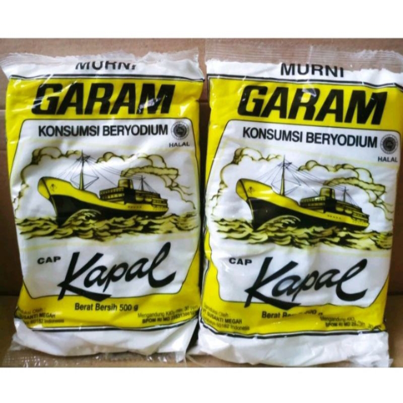 

garam beryodium cap kapal 500 gram