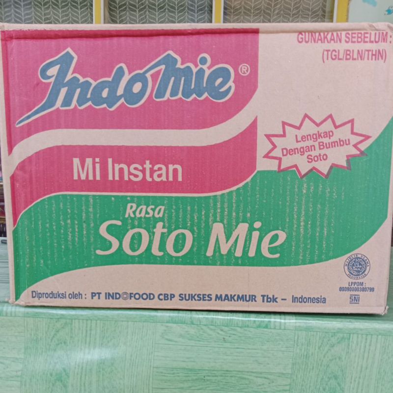 

Indomie Mi Instan Rasa Soto Mie