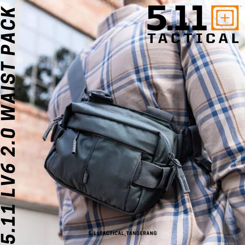 5.11 LV6 2.0 Waist pack | Tas Pinggang Tactical | Five Eleven
