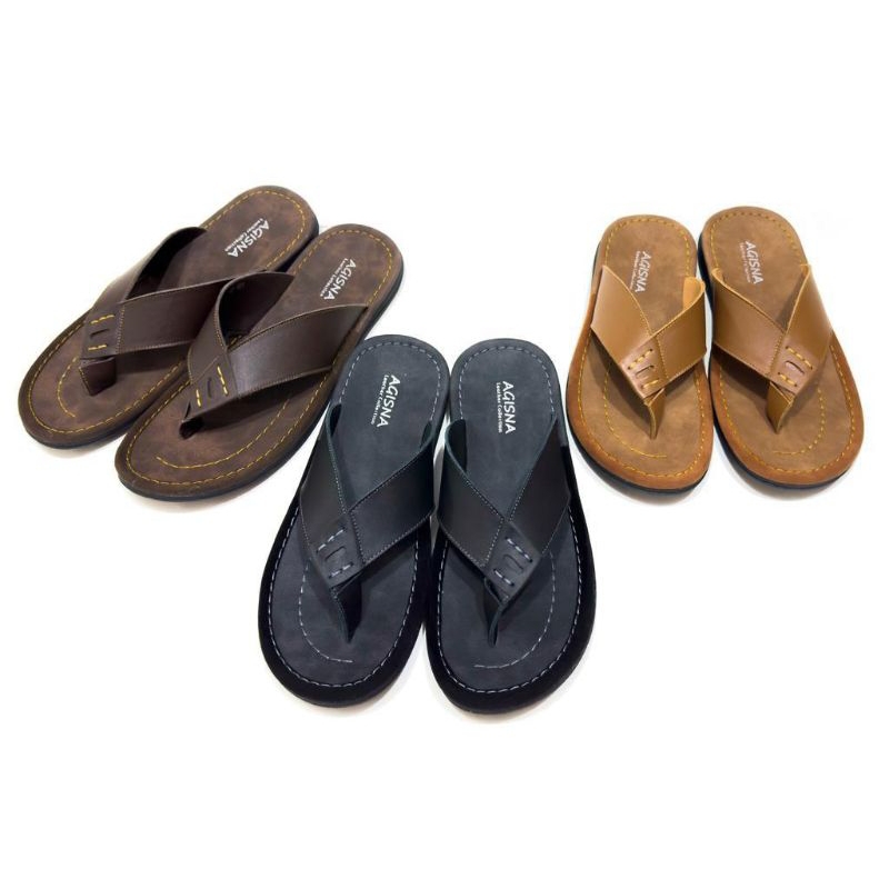 sandal pria/sandal kulit asli/sandal kulit Garut .