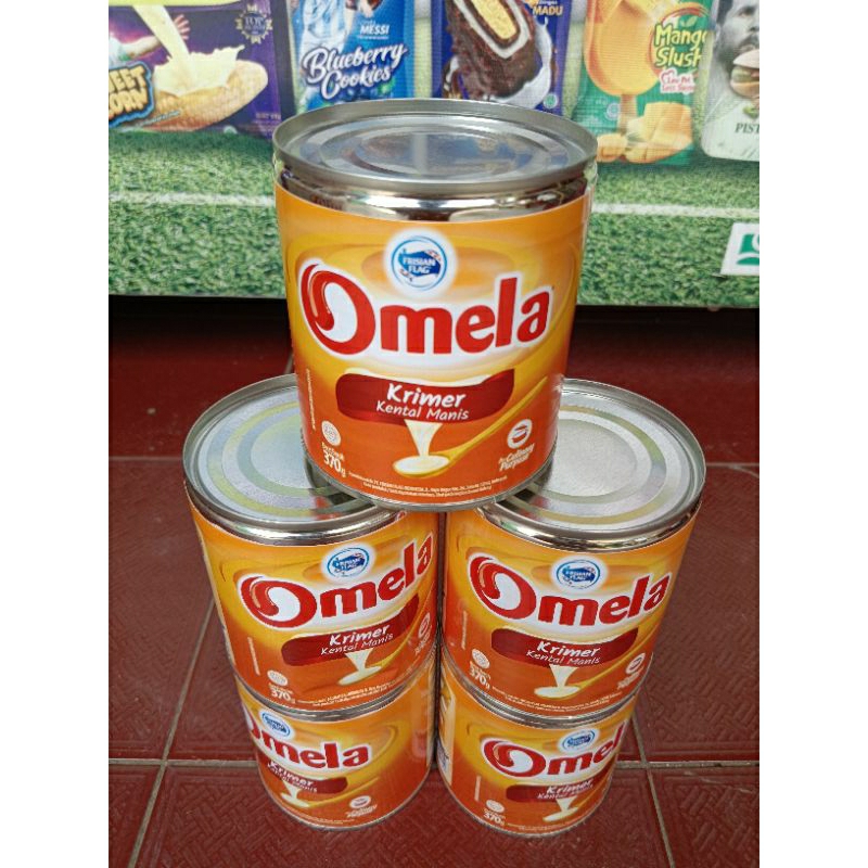 Susu Kental Manis Omela 370 Gram