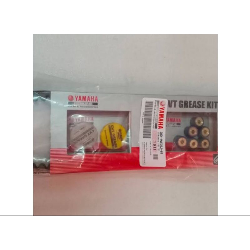 vanbelt 1 set roller type 28D ORI Yamaha/ vanbelt ori Yamaha/ vanbelt motor Mio sporty