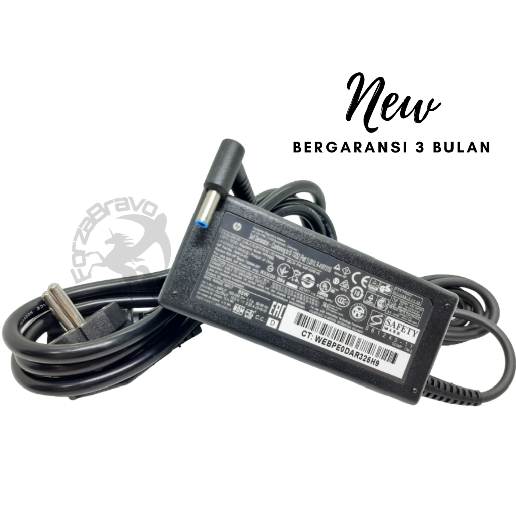 ADAPTOR CHARGER LAPTOP HP HSTNN-CA15 HSTNN-LA15 HSTNN-DA15 A065R00DL 15-E011SR 15-E011SX  19.5V-3.33